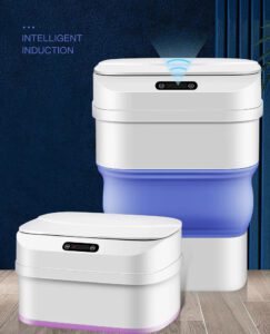 Touchless Trash Can for Kitchen, Bathroom, Car, Office