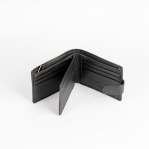 RM- Men’s Leather Wallet W-106 Black